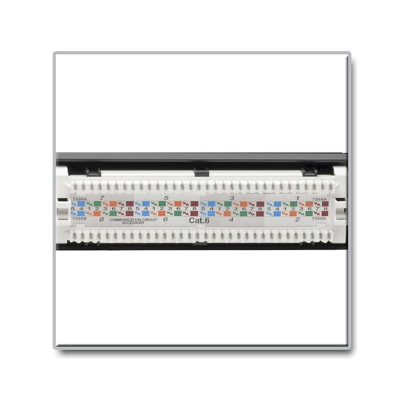 Tripp Lite Eaton Tripp Lite Cat6 24-Port PoE+ Patch Panel, RJ45 Ethernet, 1U Rackmount, EIA/TIA 568A/B Wiring Standards for 110 & Krone Terminations, (N252-P24), Black - Image 3